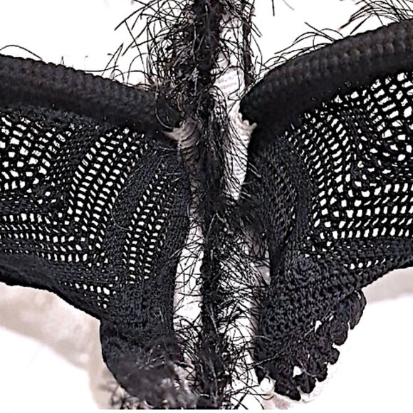 Hand Made Posable Crochet Dragon - Medium Large - Picture 6 of 16